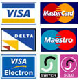 ShareIt accepts all major credit cards