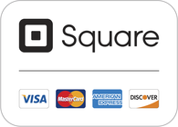Square accepts all major credit cards