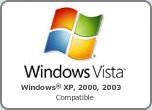 AlwaysUp is Compatible with Windows Vista, 2003, XP, and 2000
