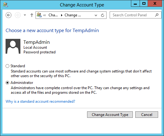 how to change my microsoft account administrator name