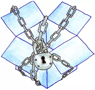 Dropbox locked up