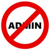 Administrator rights not allowed Administrator rights not allowed