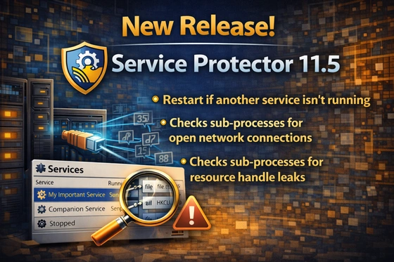 Service Protector 11.5: Powerful New Tools Keep Your Windows Services Running 24/7