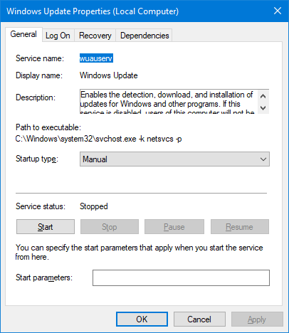 misdrijf stam strelen Essential Windows Services: Windows Update (wuauserv) | The Core  Technologies Blog