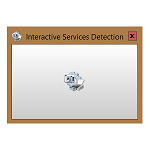 How do I Prevent the Interactive Services Detection Window from Constantly Coming Up?