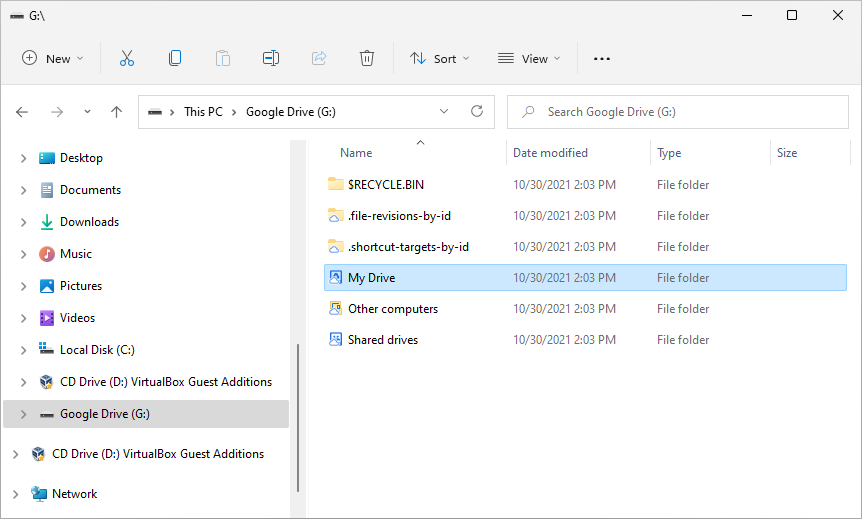g drive download