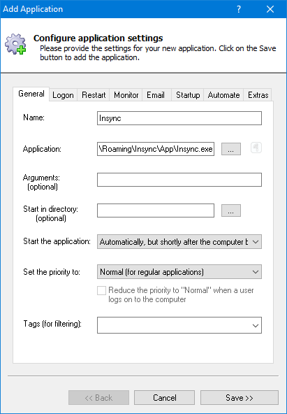 insync application