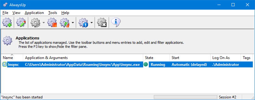 insync application
