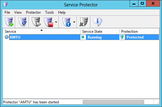 AMTU Windows Service: Protected