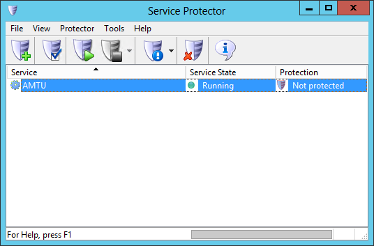 AMTU Windows Service: Created