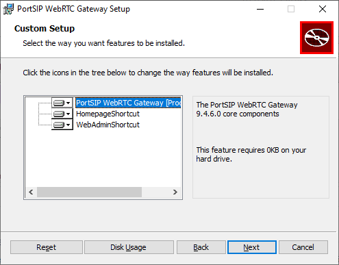 Install PortSIP WebRTC Gateway