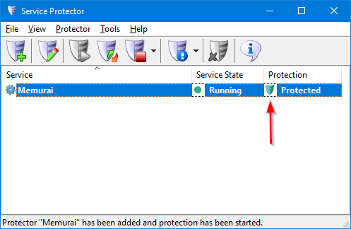 Memurai Windows Service: Created