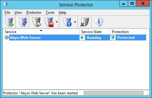 Abyss Web Server Windows Service: Running