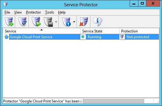 Google Cloud Print Windows Service: Created