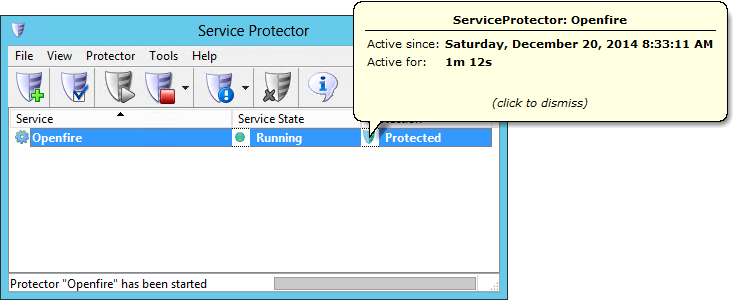 Openfire Windows Service: Running