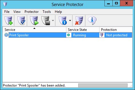 Print Spooler Windows Service: Created