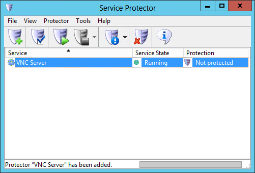 RealVNC Windows Service: Created