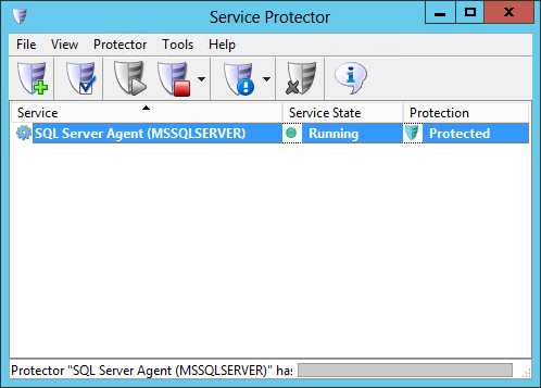 SQL Server Agent Windows Service: Protected