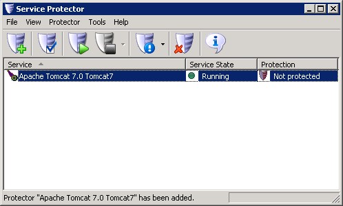 Tomcat Windows Service: Created