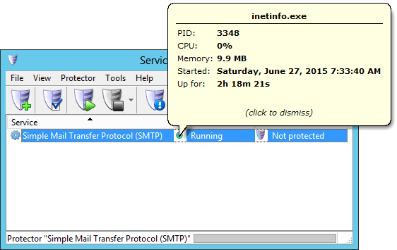SMTP Windows Service: Details