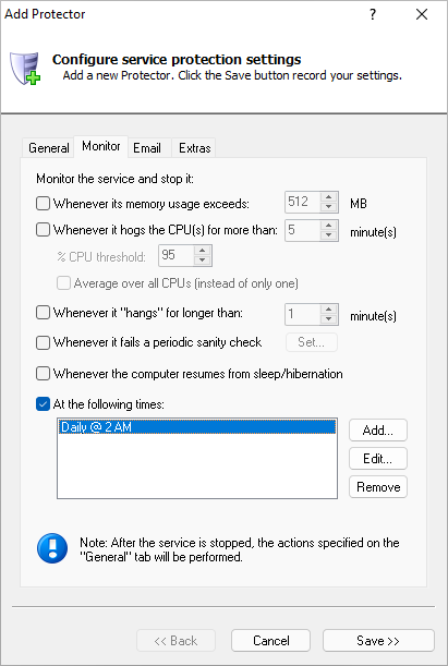 Tftpd64 Windows Service: Monitor Tab