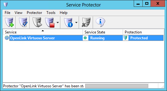 Virtuoso Windows Service: Protected